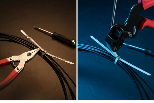 How to Fasten Stainless Steel Ties Without a Specialized Tool