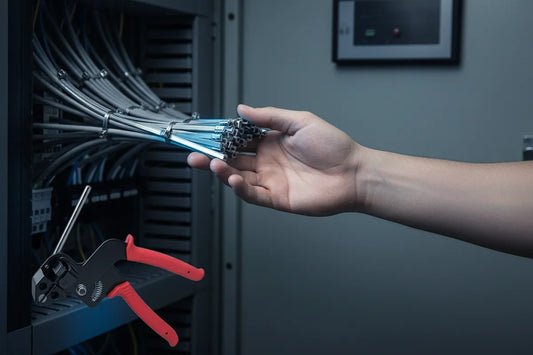 How to Prevent Sharp Edges When Cutting Metal Zip Ties