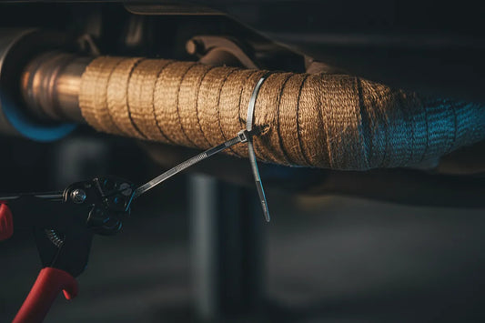 How to Replace Broken Exhaust Zip Ties Without Rewrapping