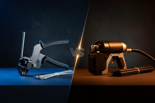 Pneumatic vs Manual Cable Tie Guns: Choosing the Right Tool