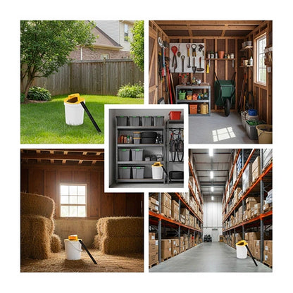 GALIXO Bucket Lid Trap for Rats, Squirrels, Chipmunks & Other Medium Rodents