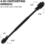 Pass Through Ratchet Wrench detail 3
