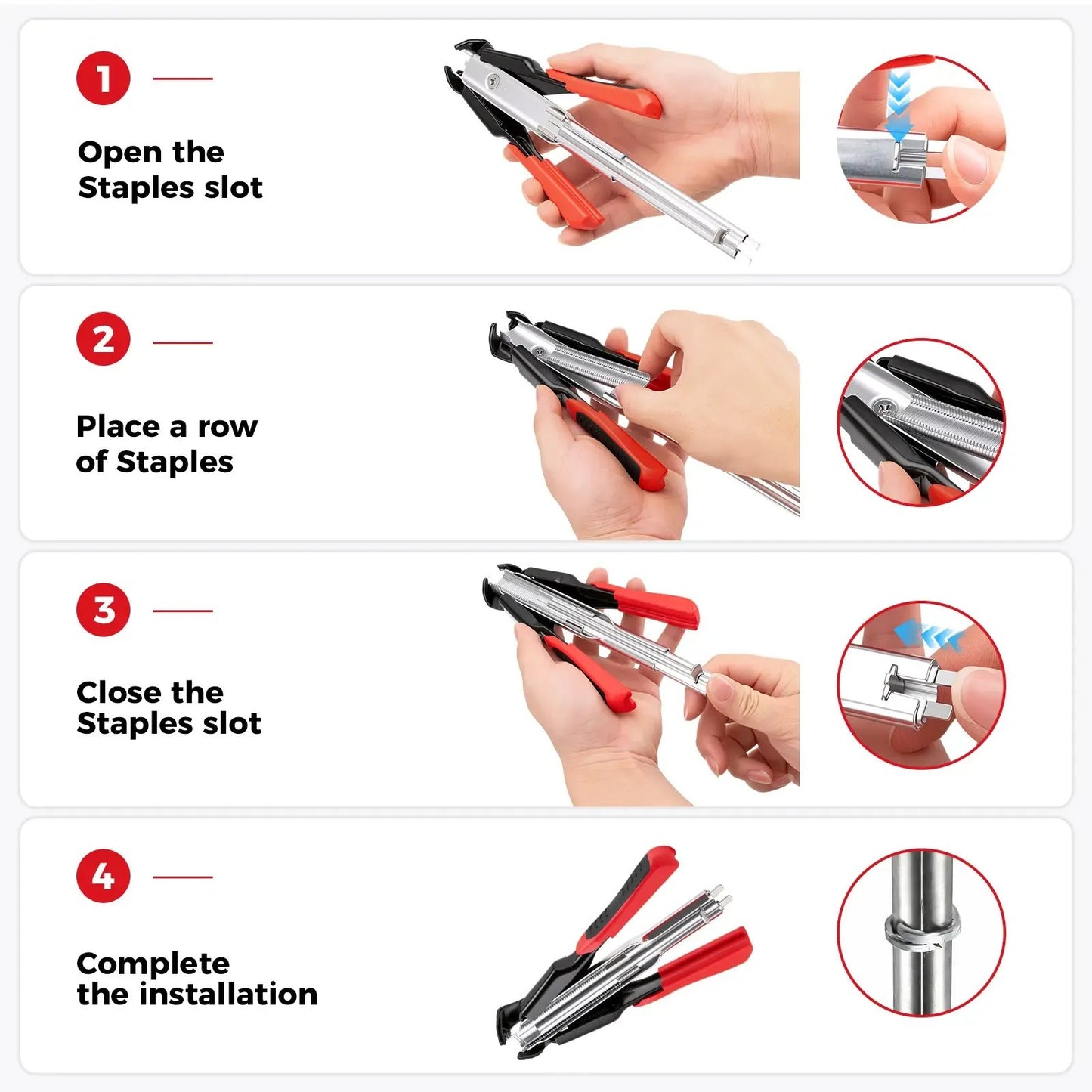 Hog Ring Pliers Kit