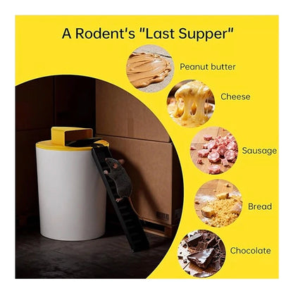 GALIXO Bucket Lid Trap for Rats, Squirrels, Chipmunks & Other Medium Rodents