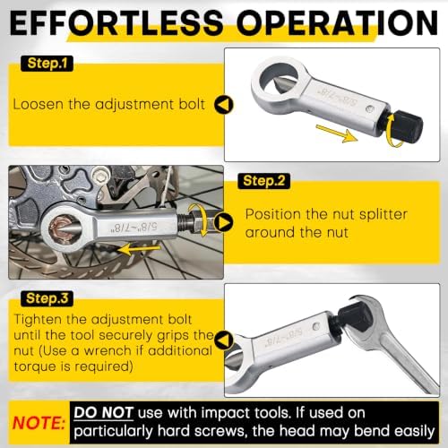 Seized Nut Splitter Set detail 6