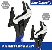 Wide Jaw Adjustable Wrench detail 4