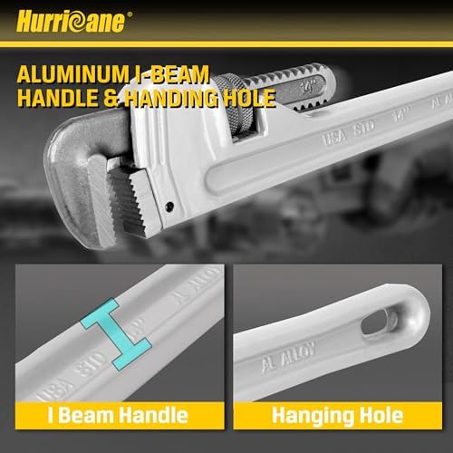 Lightweight Aluminum Pipe Wrench detail 5