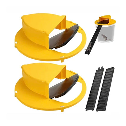 GALIXO Bucket Lid Trap for Rats, Squirrels, Chipmunks & Other Medium Rodents