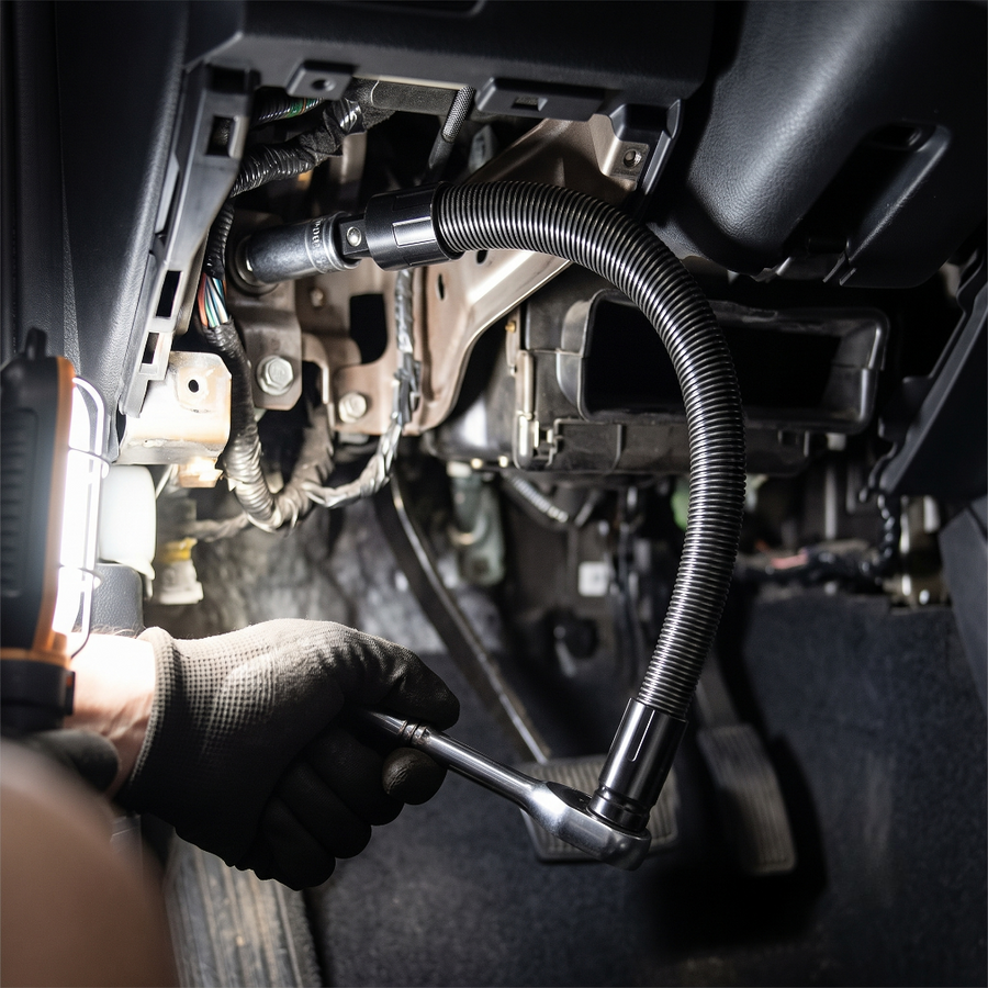 Under the dash