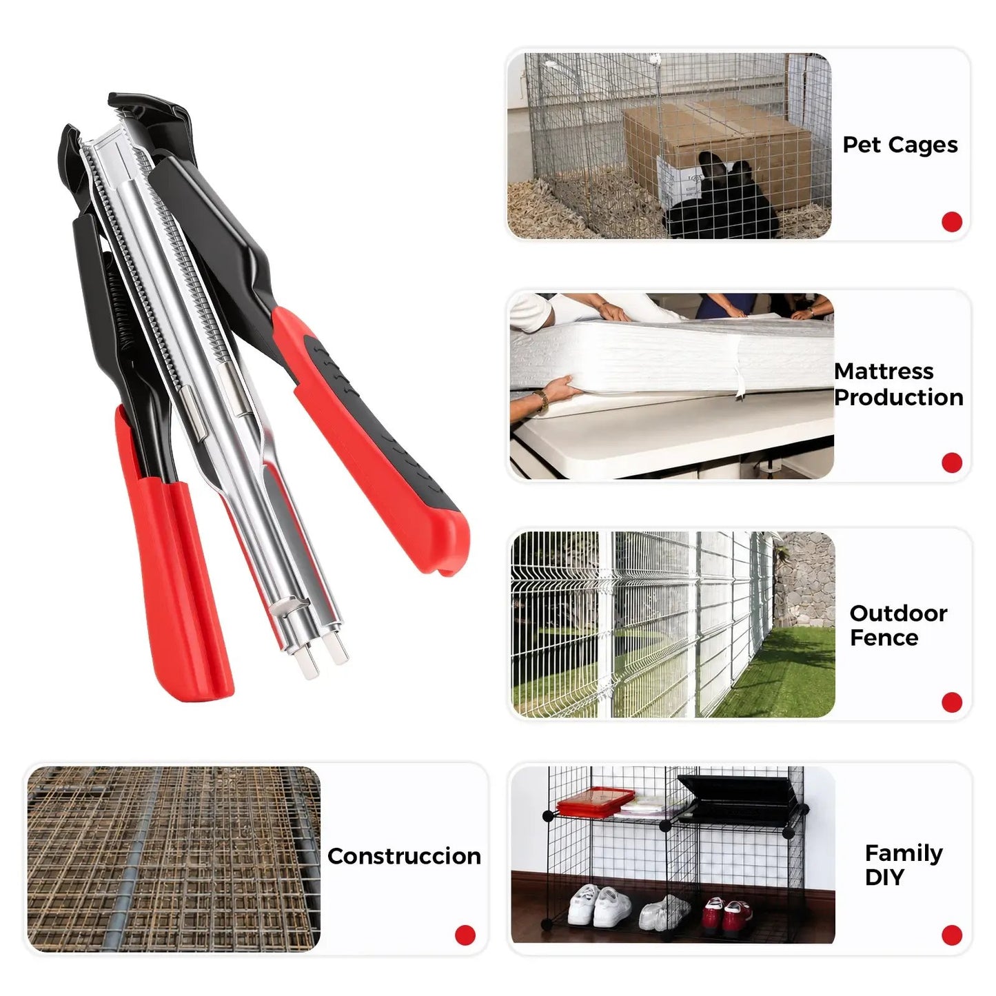 Hog Ring Pliers Kit