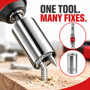 Universal Grip Socket with hex drill adapter