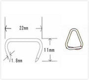 Galvanized Hog Ring Staples